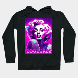 cool jazz neon color science fiction Hoodie